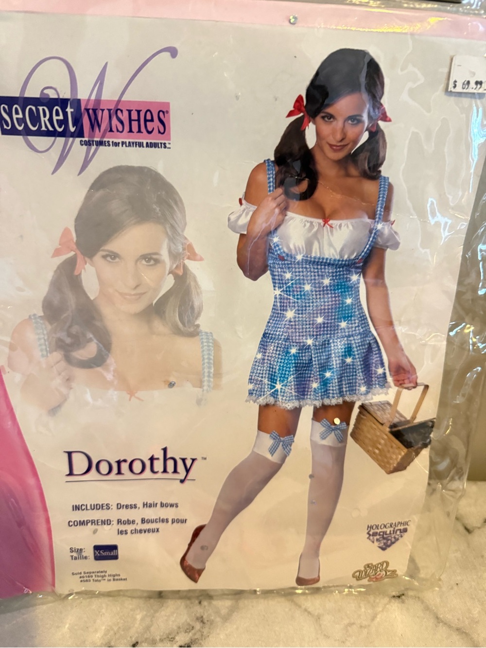 Rubie's Dorothy Blue Plaid Costume